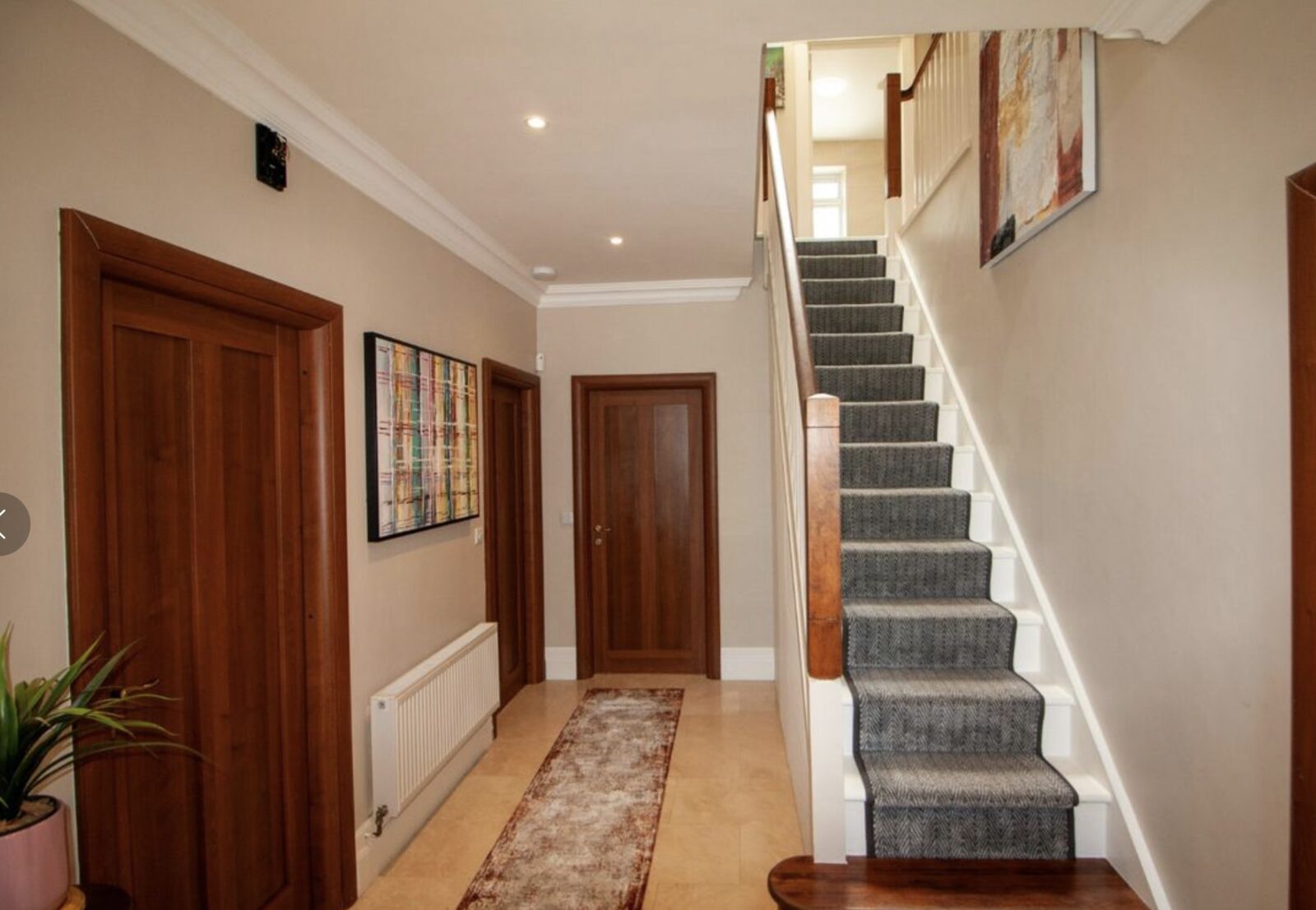 Entrance hallway and staircase