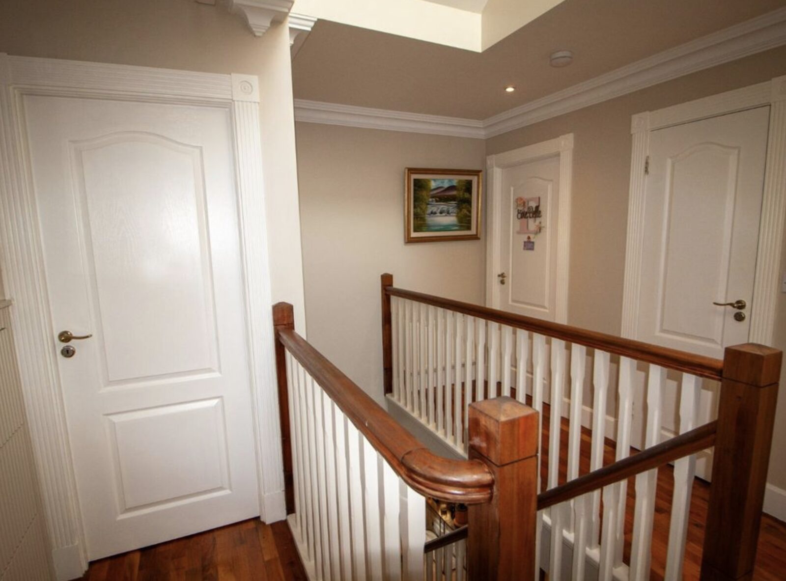 Upstairs landing